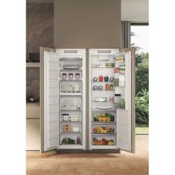 55cm Built In Upright Freezer with No Frost Technology 209L