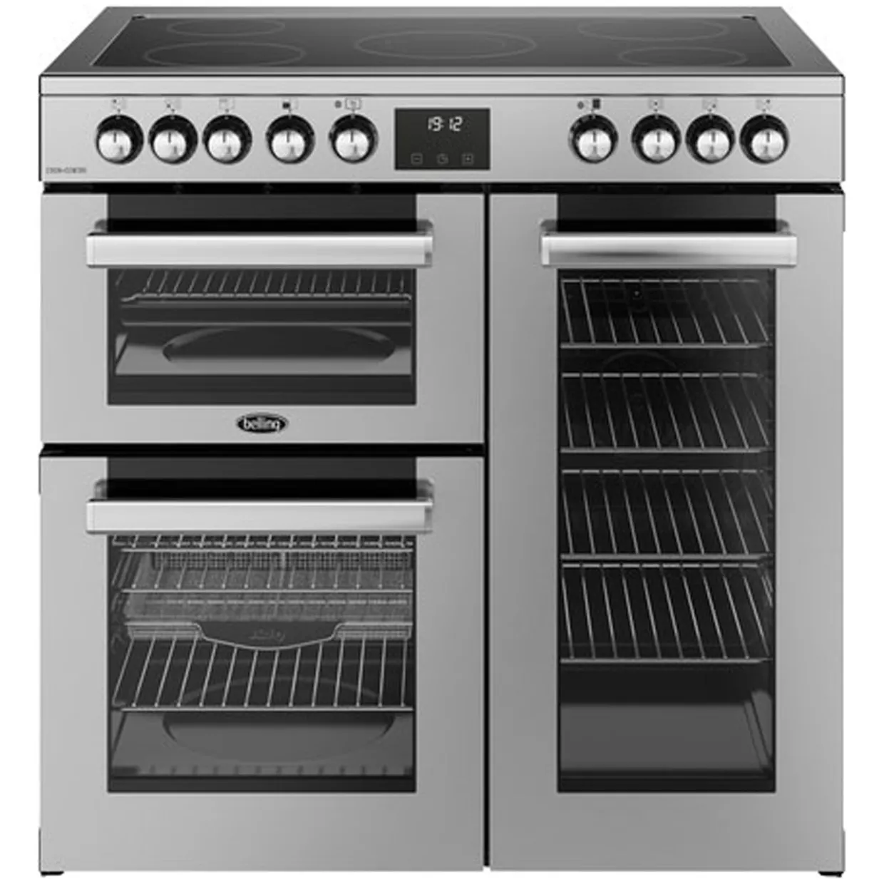 90cm Cookcentre Electric Cooker Stainless