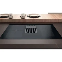Hot HOTPOINT 83cm Induction with Integrated Extractor and Ceramic Filter Included