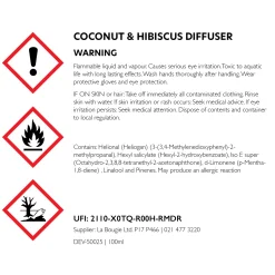 Coconut & Hibiscus Diffuser Refill 100ml