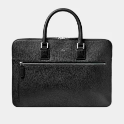 Discount ASPINAL OF LONDON Connaught Pebbled Leather Folio