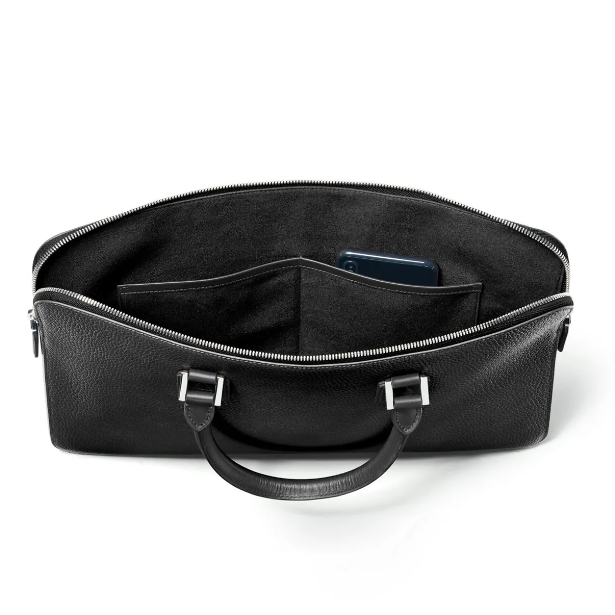 Connaught Pebbled Leather Folio