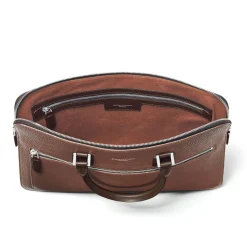 Clearance ASPINAL OF LONDON Connaught Pebbled Leather Folio