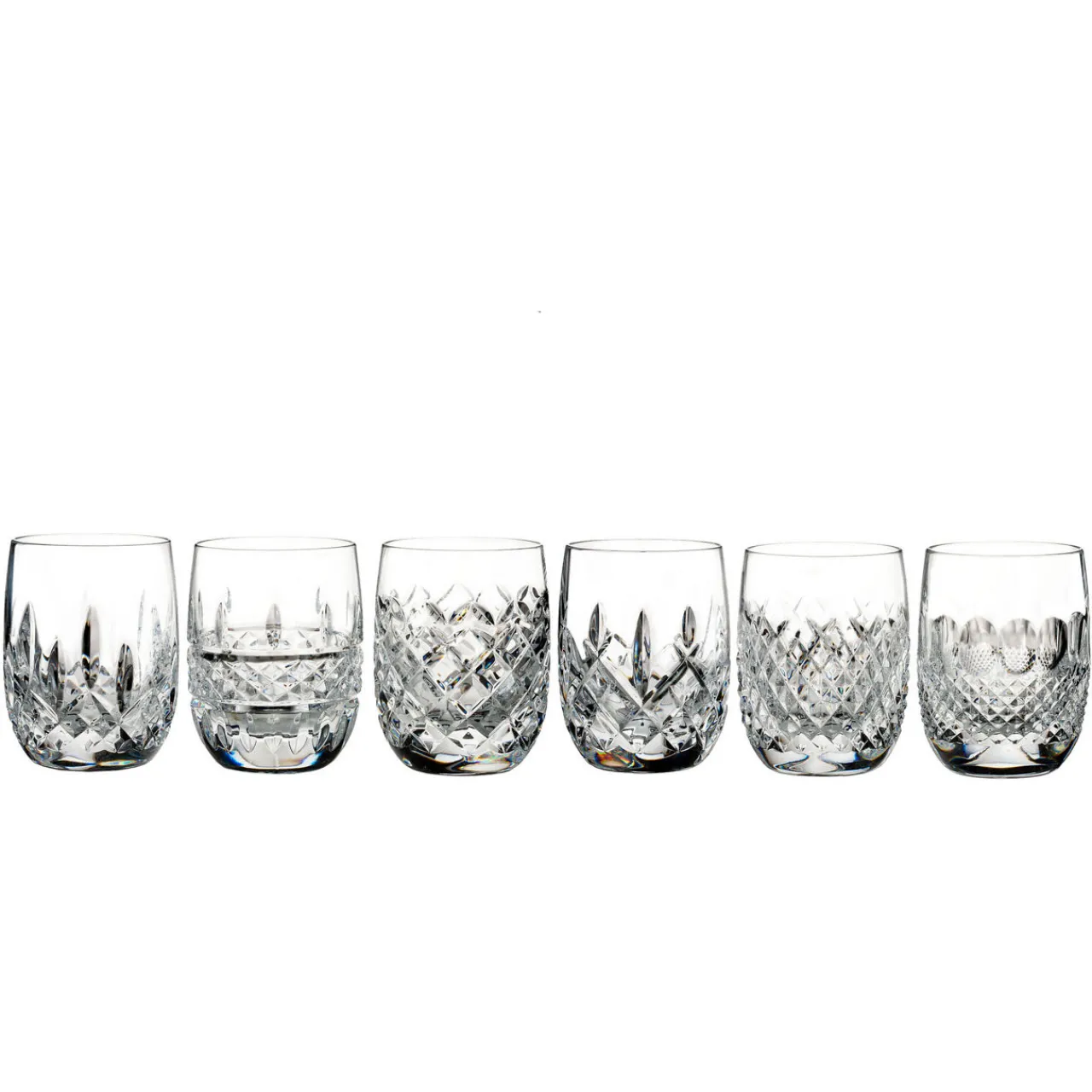 Best WATERFORD Connoisseur Heritage Round Tumblers, Set of Six