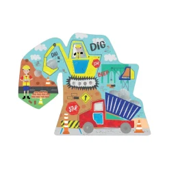 Discount FLOSS & ROCK Construction Digger 20 Piece Jigsaw Puzzle
