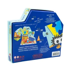 Discount FLOSS & ROCK Construction Digger 20 Piece Jigsaw Puzzle