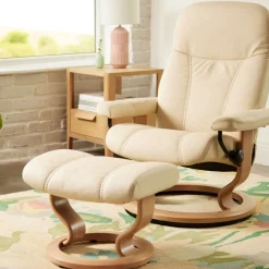 Consul Cream Medium Recliner Chair