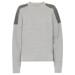 Contrast Detail Sweatshirt
