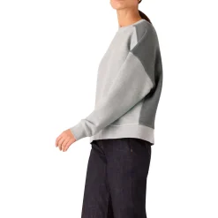 Contrast Detail Sweatshirt