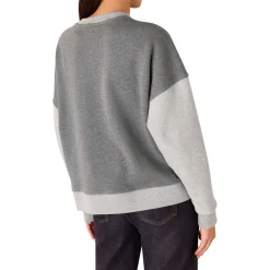 Contrast Detail Sweatshirt