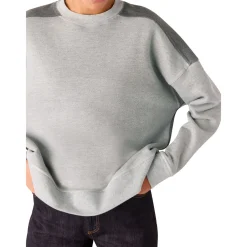 Contrast Detail Sweatshirt