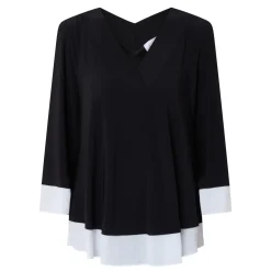 Contrast Trim Blouse