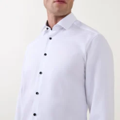 Discount ETERNA Contrast Trim Single Cuff Shirt