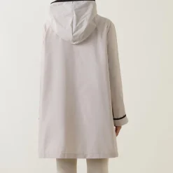 Fashion JOSEPH RIBKOFF Contrast-Trim Parka Jacket