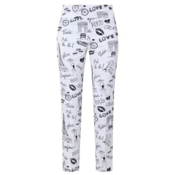 Conversational Slim Cropped Trousers