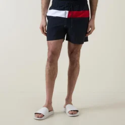 Core Flag Drawstring Swim Shorts