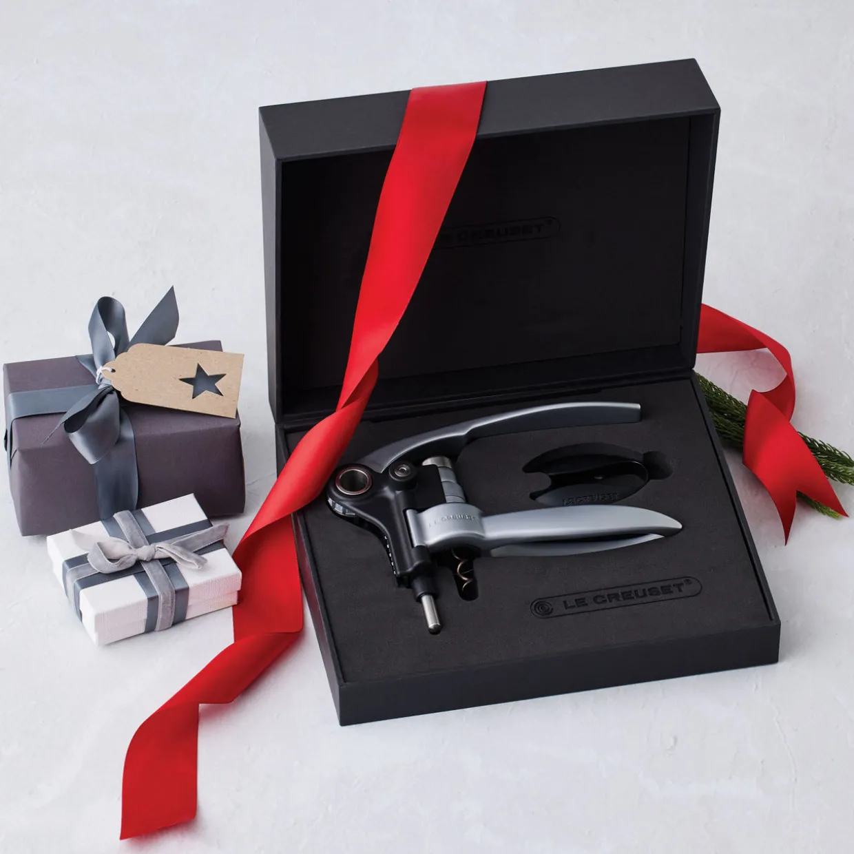 Corkscrew Lever Model Satin Chrome