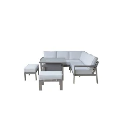Discount CASEYS FURNITURE Costa Mini Modular Garden Set & Cover Grey