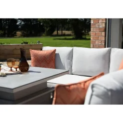 Discount CASEYS FURNITURE Costa Mini Modular Garden Set & Cover Grey