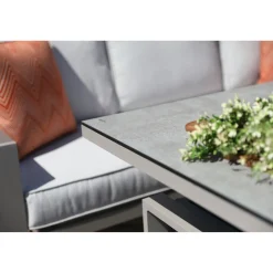 Discount CASEYS FURNITURE Costa Mini Modular Garden Set & Cover Grey