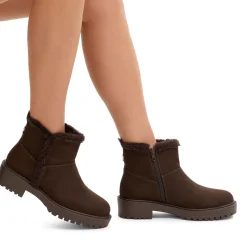 Cosy Faux Fur Ankle Boots