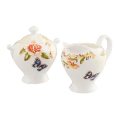 Cottage Garden Cream & Sugar