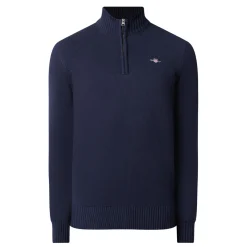 Outlet GANT Cotton Casual Half-Zip Sweater