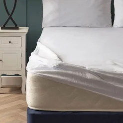 Cotton Jersey Mattress Protector White