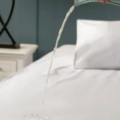 Cotton Jersey Mattress Protector White