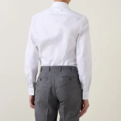 Cotton Twill Single-Cuff Shirt
