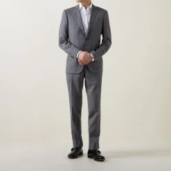 Cotton Twill Single-Cuff Shirt