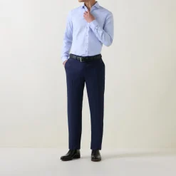 Cotton Twill Single-Cuff Shirt