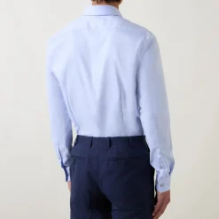 Cotton Twill Single-Cuff Shirt