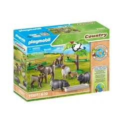 Country Animal Enclosure Playset