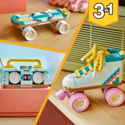 Outlet LEGO Creator 3in1 Retro Roller Skate Building Set