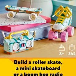 Outlet LEGO Creator 3in1 Retro Roller Skate Building Set