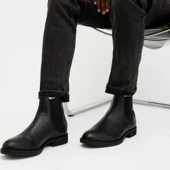Hot ALLSAINTS Creed Leather Chelsea Boots