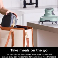 CRISPi 4-in-1 Portable Glass Air Fryer Sage