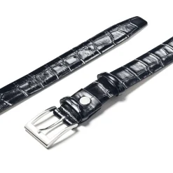 Discount ASPINAL OF LONDON Croc Embossed Leather Belt