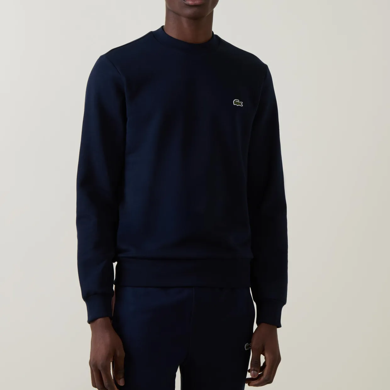 Croc Logo Brushed Fleece Sweatshirt