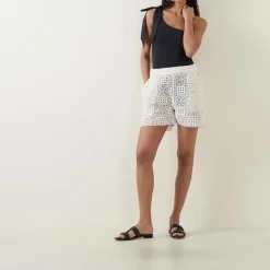 Fashion PITUSA Crochet Shorts