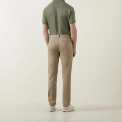 Discount LACOSTE Crocodile Logo Slim Chinos