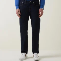 Hot PS PAUL SMITH Crosshatch Stretch Tapered Leg Jeans