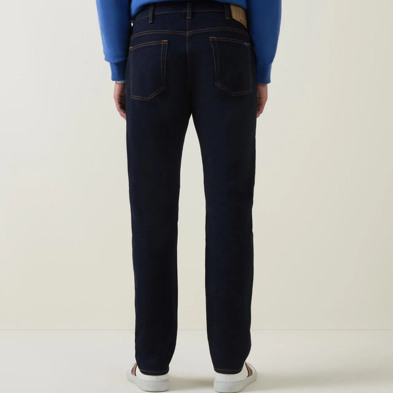 Hot PS PAUL SMITH Crosshatch Stretch Tapered Leg Jeans