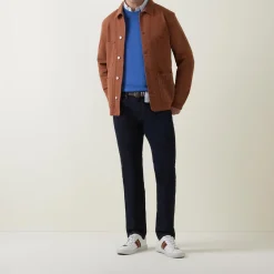 Hot PS PAUL SMITH Crosshatch Stretch Tapered Leg Jeans