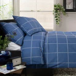 Hot THE LYNDON COMPANY Crossley Heath Duvet Set Blue/White