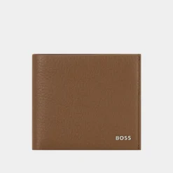 Fashion BOSS Crosstown Logo Leather Wallet