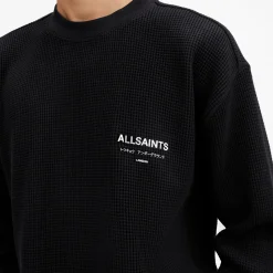 Hot ALLSAINTS Crypt Logo Long-Sleeved T-Shirt