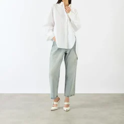 Sale GOOD AMERICAN Crystal Stars 90s Cropped Straight Leg Jeans