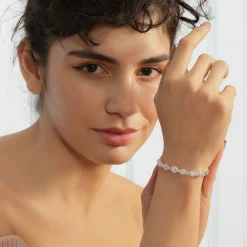 Cubic Zirconia Embellished Bracelet